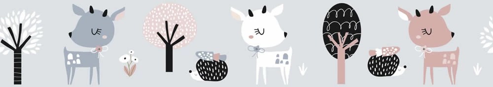 Μπορντουρα Τοιχου Kids Wall Διαφορα Χρωματα