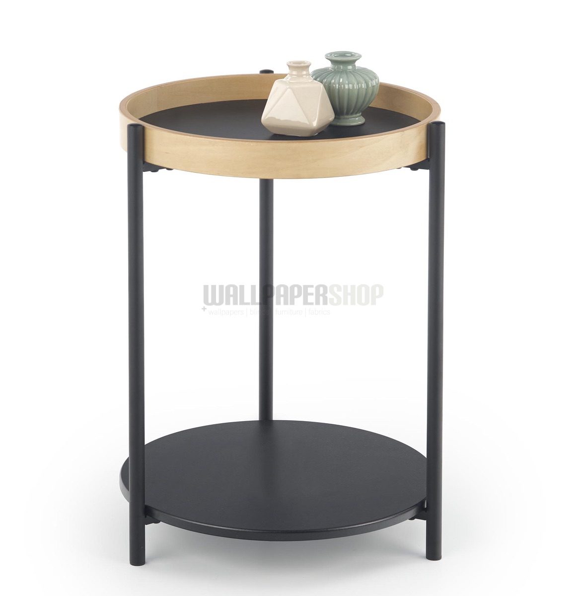 Roll Τραπεζακι Σαλονιου Μαυρο