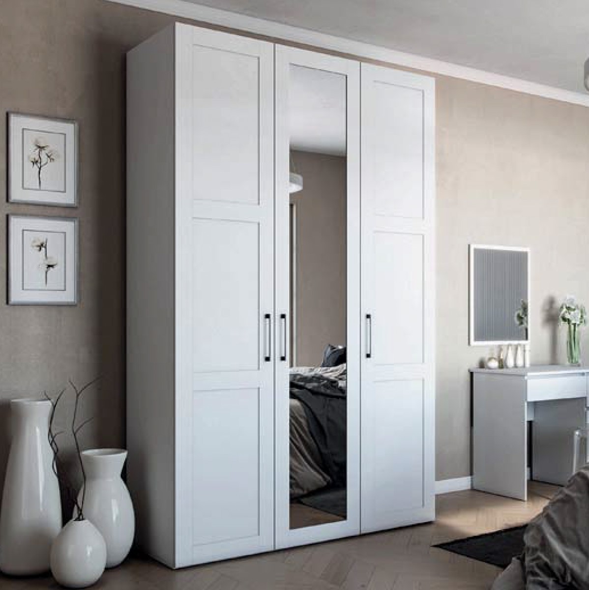 Flexy Πολυμορφικη Ντουλαπα Διπλη Διαφορα Χρωματα