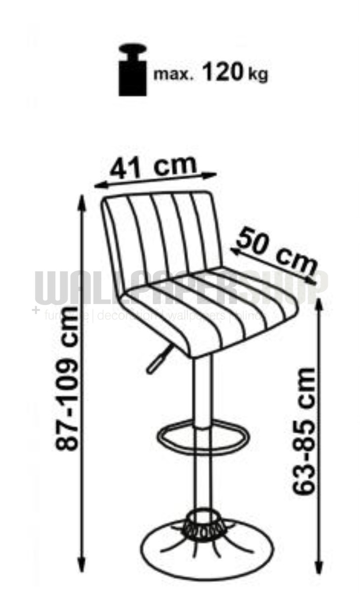 Bar 89 Καρεκλα Γκρι