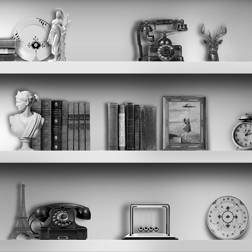 Gallery Ταπετσαρια Τοιχου Υπολευκο