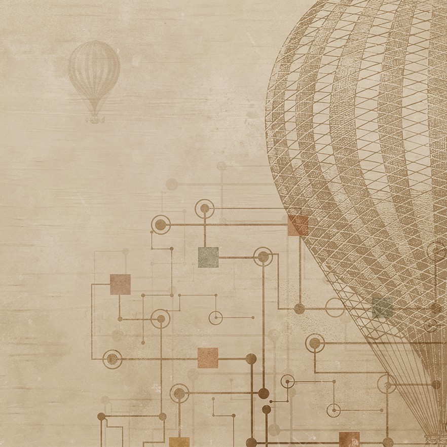 Baloon Ταπετσαρια Τοιχου Μπεζ