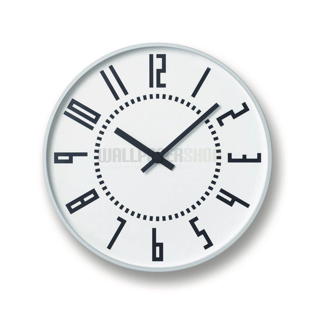 Eki Ρολοι Τοιχου Λευκο