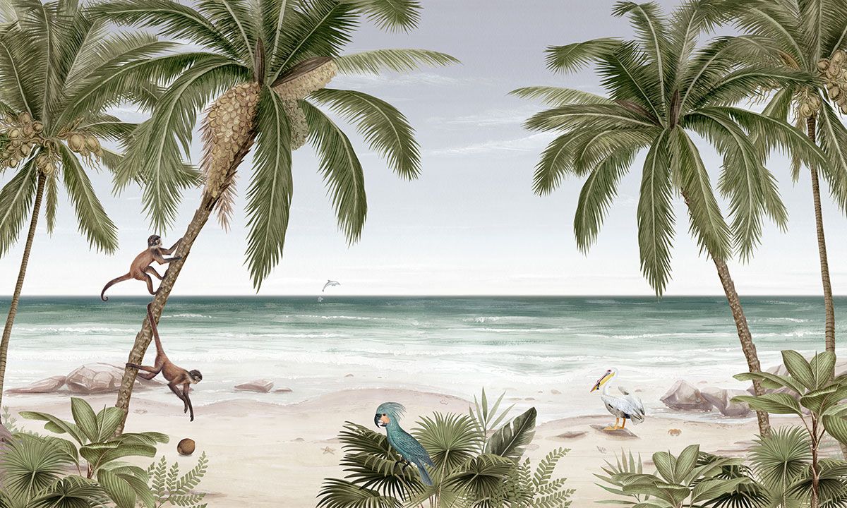 Bounty Beach Ταπετσαρια Τοιχου Μπεζ
