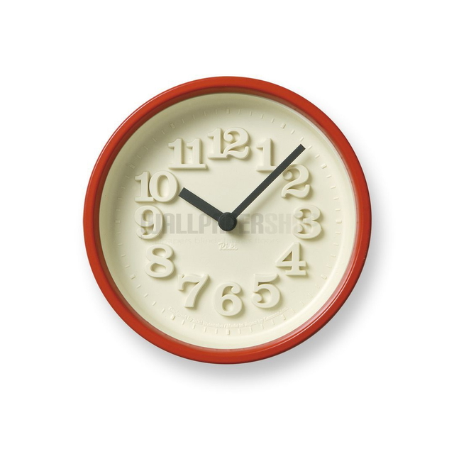 Chiisana Tokei Τοιχου / Επιτραπεζιο Ρολοι Κοκκινο